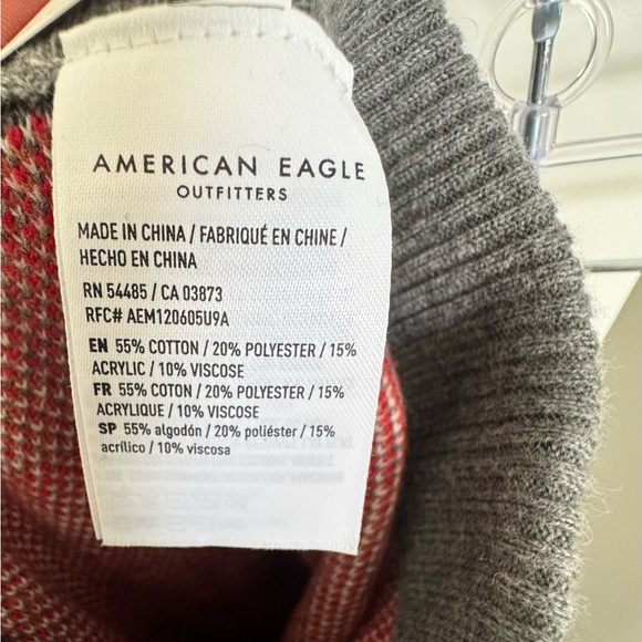 American Eagle Women's Gray Ornaments‎ Legging Warmer NWT $39.95 Size XS - Picture 8 of 12